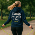 Zondag Jumping Club Hoodie Marineblauw